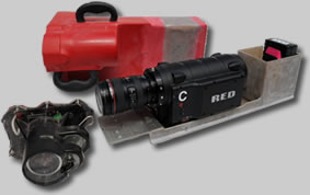 Red Camera Underwater Housing